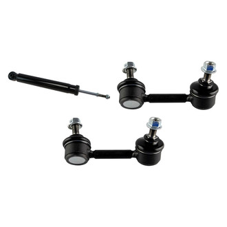 TRQ® - Rear Driver Side Shock Absorber and Stabilizer Bar Link Kit