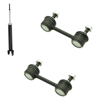 TRQ® - Rear Driver Side Shock Absorber and Stabilizer Bar Link Kit