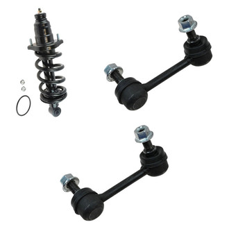 TRQ® - Complete Strut Assembly and Stabilizer Bar Link Kit