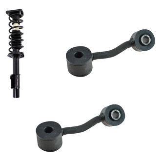 TRQ® BNDL-132200 - Rear Driver Side Complete Strut Assembly and Stabilizer Bar Link Kit