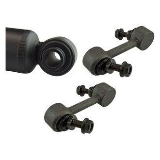 TRQ® - Rear Driver Side Shock Absorber and Stabilizer Bar Link Kit