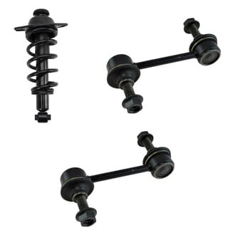 TRQ® - Rear Driver Side Strut and Stabilizer Bar Link Kit