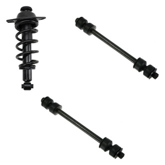 TRQ® - Rear Driver Side Strut and Stabilizer Bar Link Kit