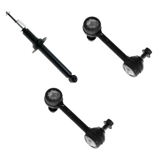 TRQ® - Rear Driver Side Shock Absorber and Stabilizer Bar Link Kit