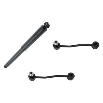 TRQ® - Rear Driver Side Shock Absorber and Stabilizer Bar Link Kit
