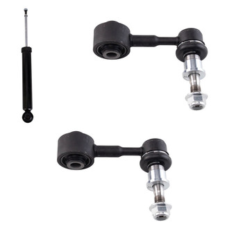 TRQ® - Rear Driver Side Shock Absorber and Stabilizer Bar Link Kit