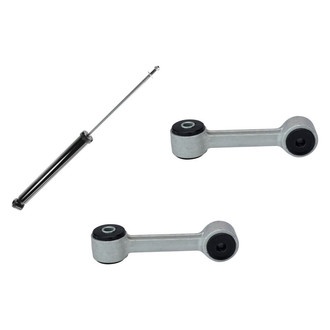 TRQ® - Rear Driver Side Shock Absorber and Stabilizer Bar Link Kit