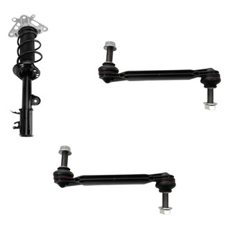TRQ® - Shock Absorber and Stabilizer Bar Link Kit