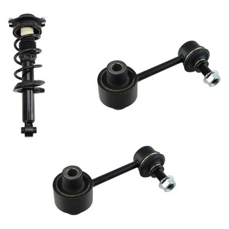 TRQ® - Complete Strut Assembly and Stabilizer Bar Link Kit