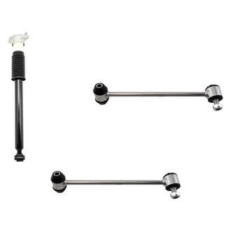 TRQ® - Rear Driver Side Shock Absorber and Stabilizer Bar Link Kit
