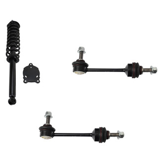 TRQ® - Rear Driver Side Complete Strut Assembly and Stabilizer Bar Link Kit