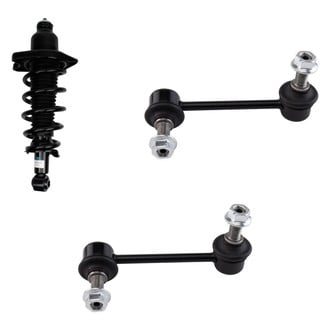 TRQ® - Rear Driver Side Complete Strut Assembly and Stabilizer Bar Link Kit