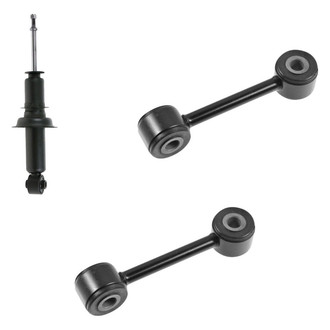 TRQ® - Rear Driver Side Shock Absorber and Stabilizer Bar Link Kit