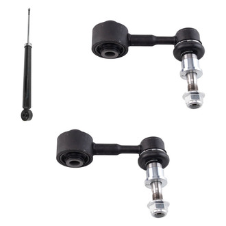 TRQ® - Rear Driver Side Shock Absorber and Stabilizer Bar Link Kit