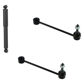 TRQ® - Rear Driver Side Shock Absorber and Stabilizer Bar Link Kit