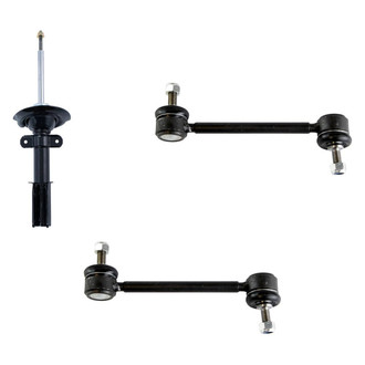 TRQ® - Shock Absorber and Stabilizer Bar Link Kit