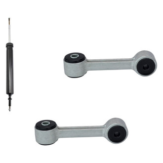TRQ® - Rear Driver Side Shock Absorber and Stabilizer Bar Link Kit