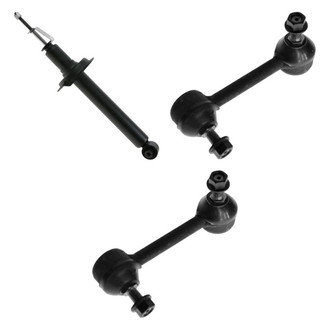 TRQ® - Rear Passenger Side Shock Absorber and Stabilizer Bar Link Kit
