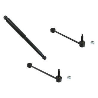TRQ® - Rear Passenger Side Shock Absorber and Stabilizer Bar Link Kit