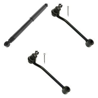 TRQ® - Rear Passenger Side Shock Absorber and Stabilizer Bar Link Kit