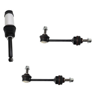 TRQ® - Rear Passenger Side Strut and Stabilizer Bar Link Kit