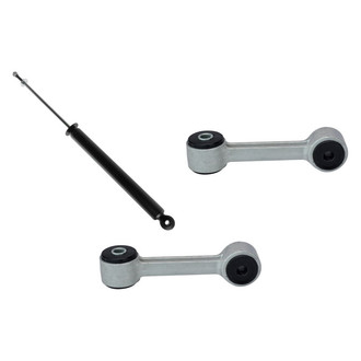 TRQ® - Rear Passenger Side Shock Absorber and Stabilizer Bar Link Kit