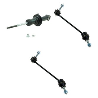 TRQ® - Rear Passenger Side Shock Absorber and Stabilizer Bar Link Kit
