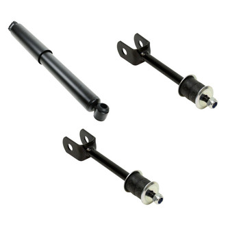 TRQ® - Rear Passenger Side Shock Absorber and Stabilizer Bar Link Kit