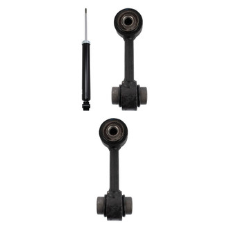 TRQ® - Rear Passenger Side Shock Absorber and Stabilizer Bar Link Kit