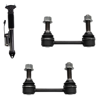 TRQ® - Rear Passenger Side Shock Absorber and Stabilizer Bar Link Kit