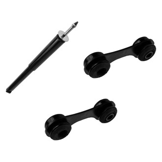 TRQ® - Rear Passenger Side Shock Absorber and Stabilizer Bar Link Kit