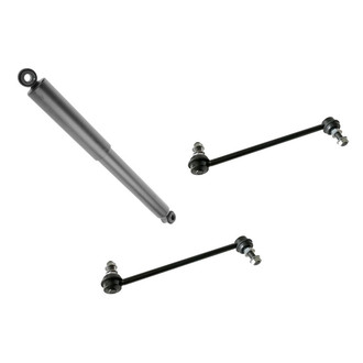 TRQ® - Rear Passenger Side Shock Absorber and Stabilizer Bar Link Kit