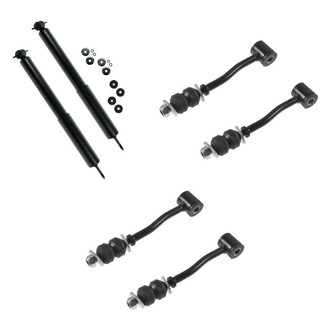 TRQ® - Front Shock Absorbers and Stabilizer Bar Link Kit