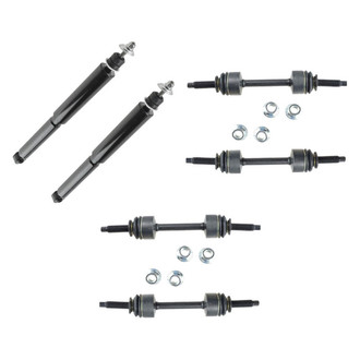 TRQ® - Shock Absorbers and Stabilizer Bar Link Kit