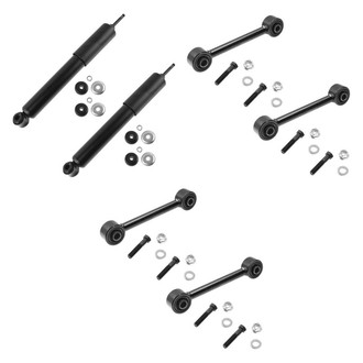TRQ® - Front Shock Absorbers and Stabilizer Bar Link Kit