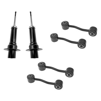 TRQ® - Front Shock Absorbers and Stabilizer Bar Link Kit