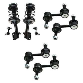 TRQ® - Front Complete Strut Assemblies and Stabilizer Bar Link Kit