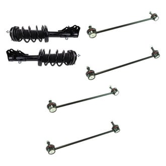 TRQ® - Front Complete Strut Assemblies and Stabilizer Bar Link Kit