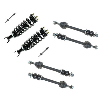 TRQ® - Complete Strut Assembly and Stabilizer Bar Link Kit