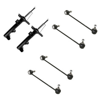 TRQ® - Shock Absorber and Stabilizer Bar Link Kit