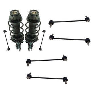TRQ® - Front Complete Strut Assemblies and Stabilizer Bar Link Kit
