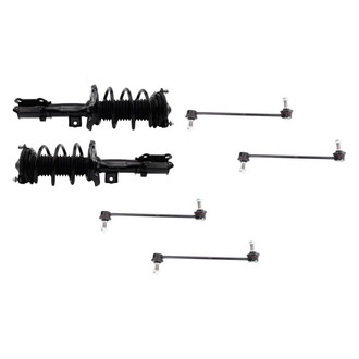 TRQ® - Complete Strut Assembly and Stabilizer Bar Link Kit