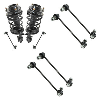 TRQ® - Complete Strut Assemblies and Stabilizer Bar Link Kit