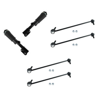 TRQ® - Shock Absorber and Stabilizer Bar Link Kit