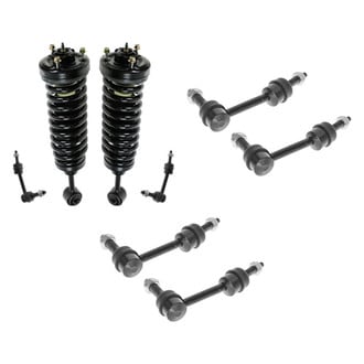 TRQ® - Front Complete Strut Assemblies and Stabilizer Bar Link Kit