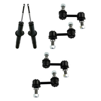 TRQ® - Front Struts and Stabilizer Bar Link Kit