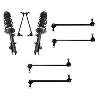 TRQ® - Front Complete Strut Assemblies and Stabilizer Bar Link Kit