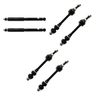 TRQ® - Front Shock Absorbers and Stabilizer Bar Link Kit