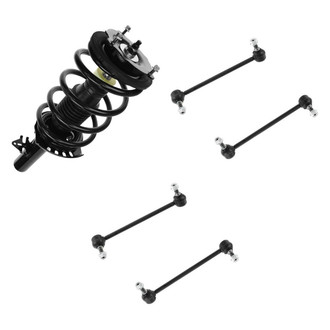 TRQ® - Front Complete Strut Assemblies and Stabilizer Bar Link Kit