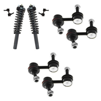 TRQ® - Front Complete Strut Assemblies and Stabilizer Bar Link Kit